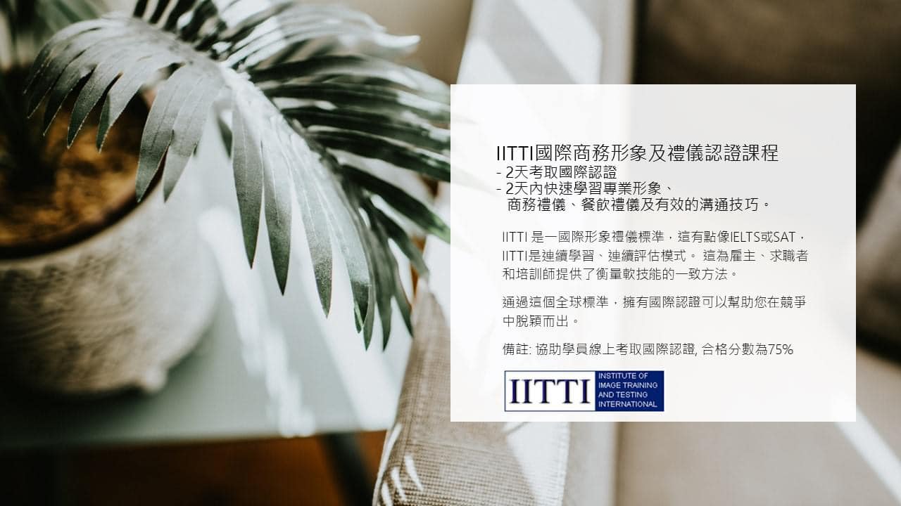 IITTI International Business Image Certification