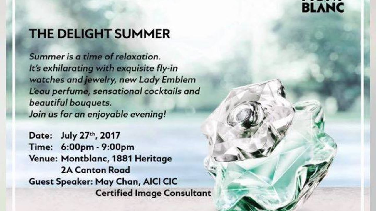 Styling Insights for Montblanc The Delight Summer