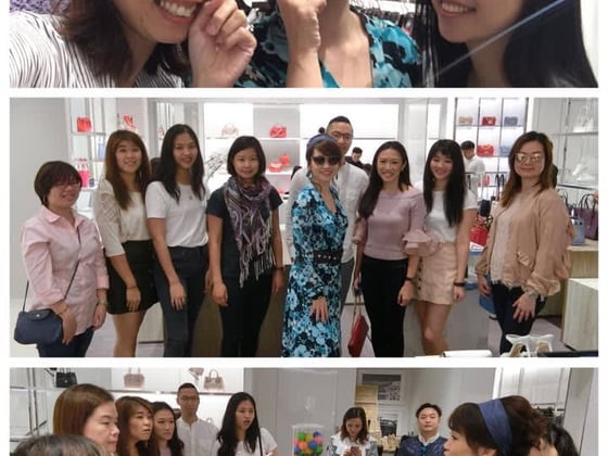 Spring Garden styling session with Michael Kors