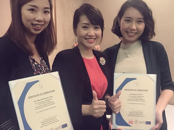 IITTI Certifications Earned by Angel and Michelle