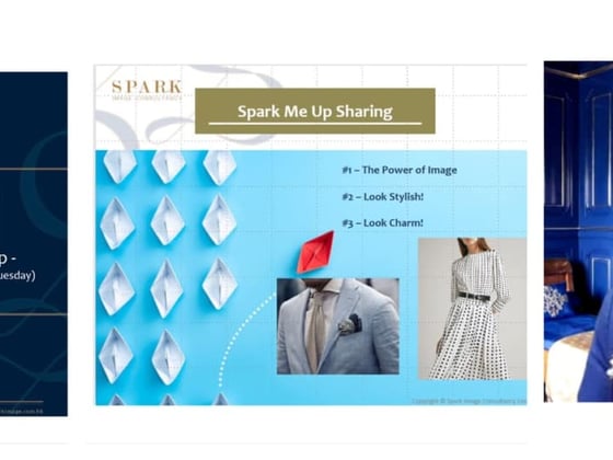 Spark Me Up: Image Training for Financial Professionals